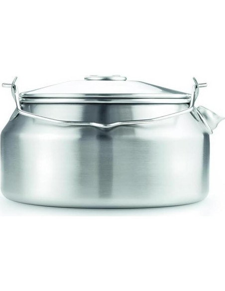 Hervidor de Acero Inoxidable GSI Outdoors 1 L - Camping y Exterior