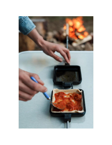 Cocinero de Camping Stansport Hierro Fundido 10x10cm