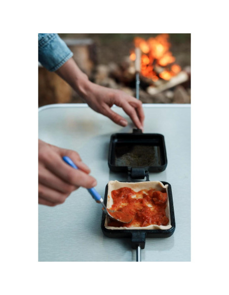 Cocinero de Camping Stansport Hierro Fundido 10x10cm