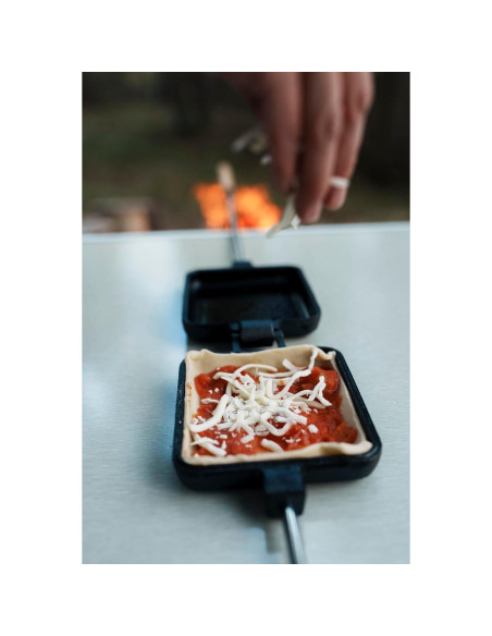 Cocinero de Camping Stansport Hierro Fundido 10x10cm