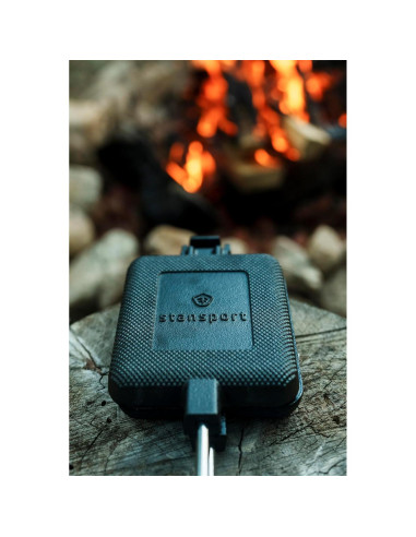 Cocinero de Camping Stansport Hierro Fundido 10x10cm