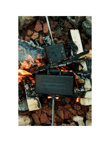 Cocinero de Camping Stansport Hierro Fundido 10x10cm