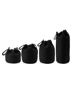 Bolsa de Lente de Cámara Neopreno 4 Piezas PEUTIER