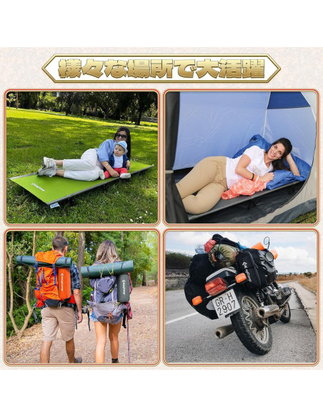 Cama de Camping Plegable KingCamp Ultraligera 2.22 kg Azul