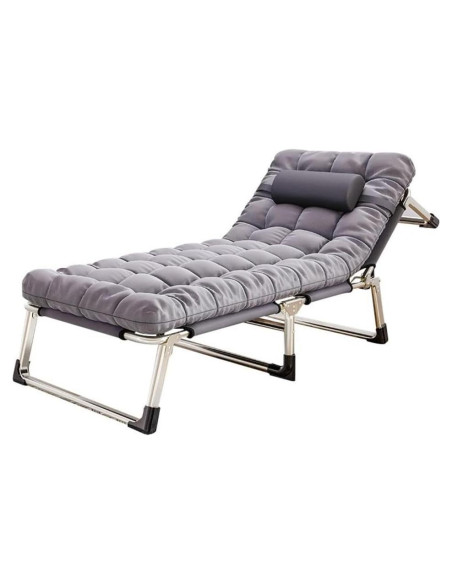 Cama de Camping Plegable con Colchón 10 cm - Soporta 408 kg Cama de Camping Plegable con Colchón 10 cm - Soporta 408 kg