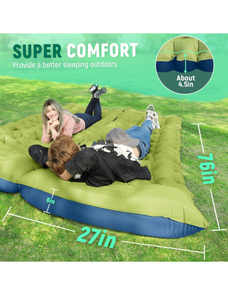 Colchoneta de Camping Myxslop R-DR Ultraligera 193x69cm