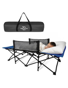 Cama Plegable para Niños High Stream Gear Azul 142x64 cm