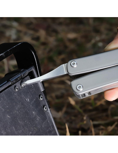 Multiherramienta Roxon FT09 - Juego de 3 Piezas con Cortador, Lima y Destornilladores