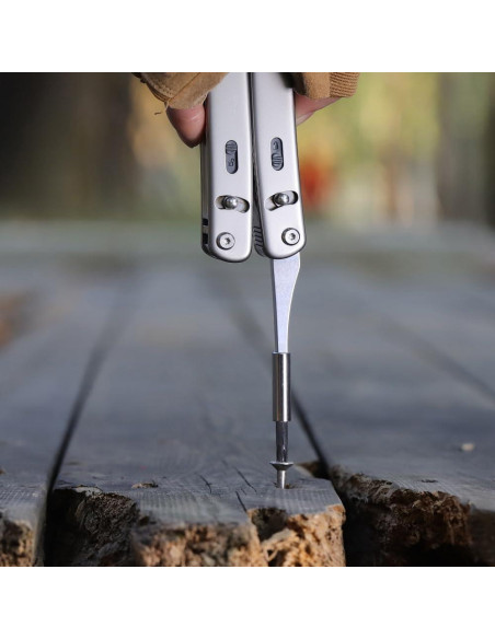 Multiherramienta Roxon FT09 - Juego de 3 Piezas con Cortador, Lima y Destornilladores