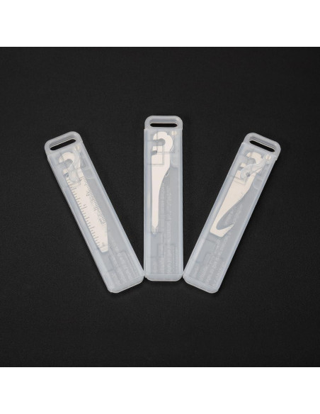 Multiherramienta Roxon FT09 - Juego de 3 Piezas con Cortador, Lima y Destornilladores