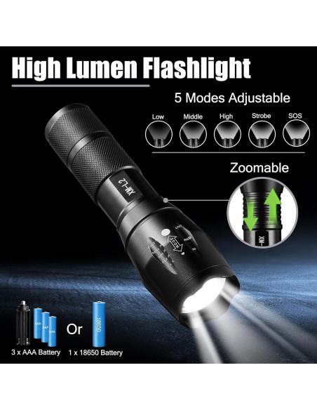 Juego de Herramientas Multitool RoverTac 11-en-1 con Linterna LED