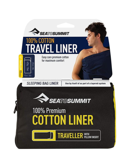 Saco de Viaje Algodón Sea To Summit 225x92 cm con Funda