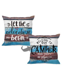 Funda de Cojín Cuadrada 45.72 cm Franela MIXDING Rústica