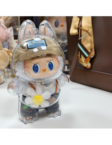 Funda Protectora Acrílica LABUBU - Exhibición Transparente