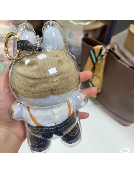 Funda Protectora Acrílica LABUBU - Exhibición Transparente