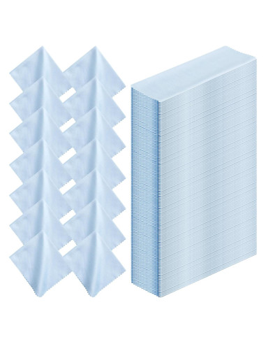 200 Paños de Microfibra Treela para Limpiar Gafas 15x18 cm