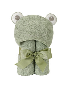 Toalla de baño con capucha de peluche Stephan Baby Rana 0-24 meses