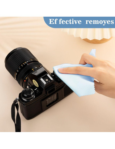 200 Paños de Microfibra Treela para Limpiar Gafas 15x18 cm