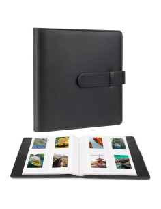 Álbum de Fotos de Bolsillo Ruibytree 256 Fotos Negro