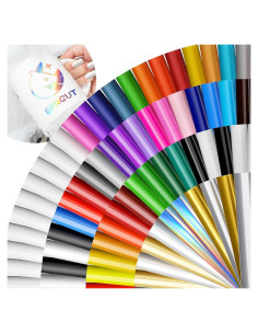 Vinilo Permanente EPRCUT 65 Hojas 30.48x30.48cm para Cricut