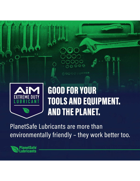 Lubricante Multiusos PlanetSafe AIM 30ml - No Tóxico y Eficaz