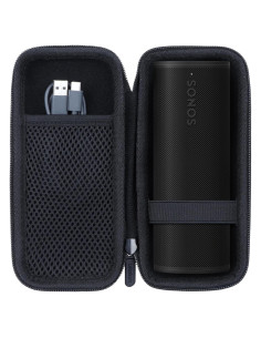 Funda Dura Lebakort para Altavoz Sonos Roam 2/ Roam/ SL Negra