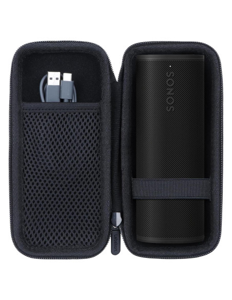 Funda Dura Lebakort para Altavoz Sonos Roam 2/ Roam/ SL Negra Funda Dura Lebakort para Altavoz Sonos Roam 2/ Roam/ SL Negra