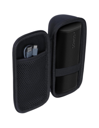 Funda Dura Lebakort para Altavoz Sonos Roam 2/ Roam/ SL Negra