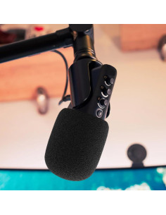 Filtro Pop LEFXMOPHY para micrófono Sennheiser, espuma lavable 2
