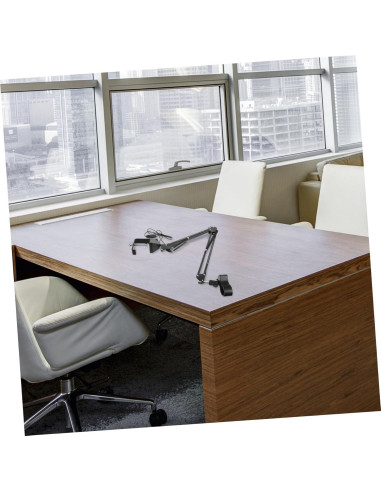 Soporte de Micrófono RGB Ajustable Negro 92cm para Streaming