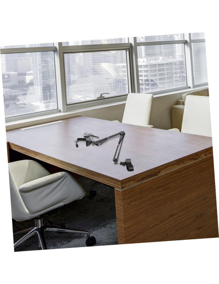 Soporte de Micrófono RGB Ajustable Negro 92cm para Streaming