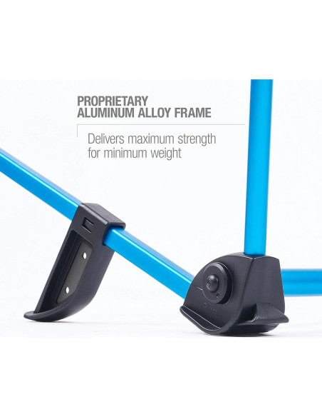 Silla de Festival Helinox Incline Plegable Ajustable Negra