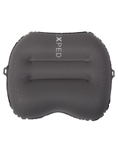 Almohada Inflable Exped Ultra Mediana Ganso Gris Compacta