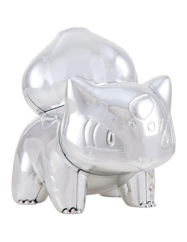 Figura Bulbasaur Plateado 25 Aniversario Jazwares 11.4 cm