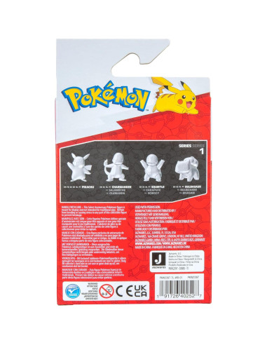 Figura Bulbasaur Plateado 25 Aniversario Jazwares 11.4 cm