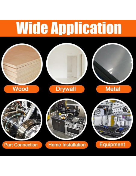 Kit de 450 Tornillos Autoperforantes TEK Acero Inoxidable 410