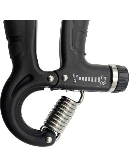 Fortalecedor de Agarre INTSUPERMAI Ajustable 5-60KG Acero Inoxidable