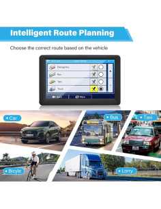 Navegador GPS para Coche GPS-HJX 7" Pantalla Táctil HD 2025 2