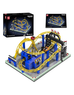 Mould King Montaña Rusa Torbellino 1707 Piezas Control Remoto