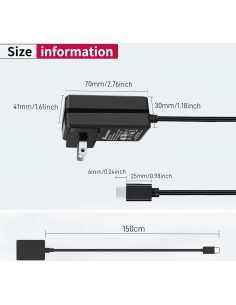 Fuente de Poder USB C 27W GeeekPi para Raspberry Pi 5 2