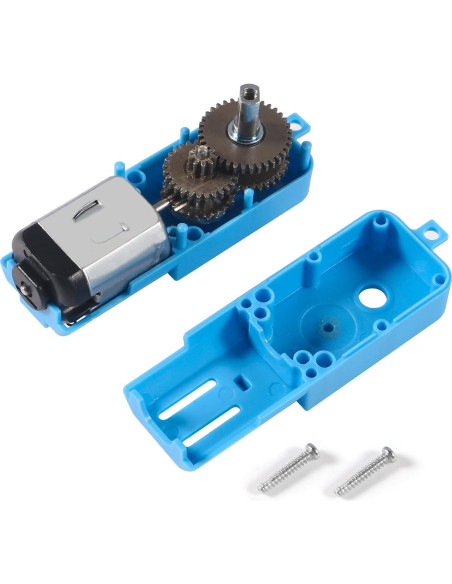 6 Motores de Engranaje TT DORHEA 3V-6V Metal 1:90 para Robots