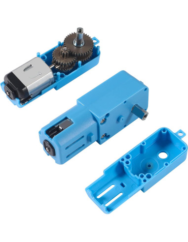 6 Motores de Engranaje TT DORHEA 3V-6V Metal 1:90 para Robots