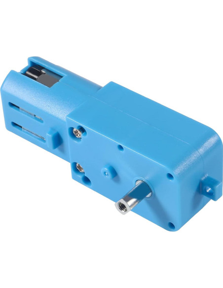 6 Motores de Engranaje TT DORHEA 3V-6V Metal 1:90 para Robots