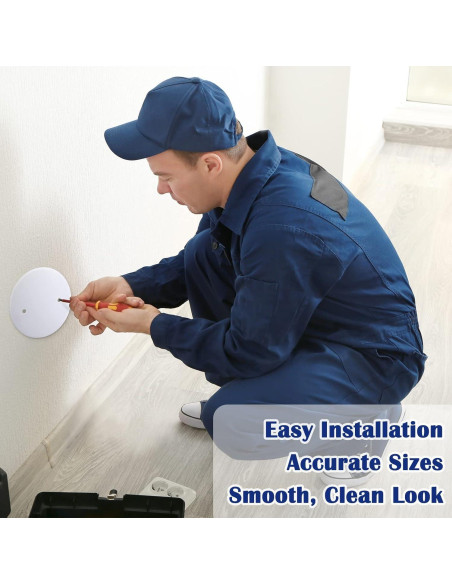 Cubierta Plana de Plástico Shimeyao 11 cm - 26 Piezas