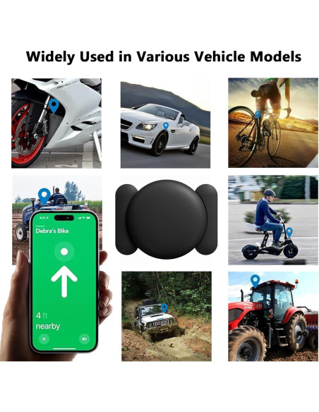 Rastreador GPS HONGTOP para Vehículos con Funda Impermeable Rastreador GPS HONGTOP para Vehículos con Funda Impermeable