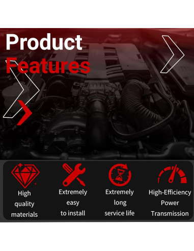 Kit de cadena de distribución AUCERAMIC para Toyota 4.0L V6