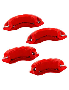 Cubiertas de Caliper AOOA Rojo Aluminio para Toyota Corolla 2019-2025