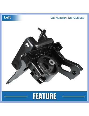 Soporte de Motor PARSLUCK 123720M080 para Toyota Vios/Yaris 2008-2013