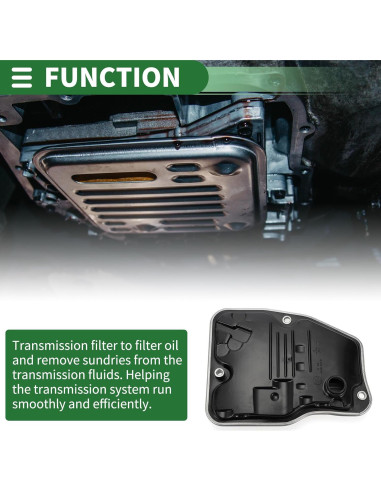 Kit de Filtro de Transmisión Automática Motoforti para Toyota Corolla 2014-2020