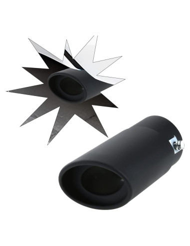 Punta de Escape Universal AICEL 14 cm Acero Inoxidable Cromado
